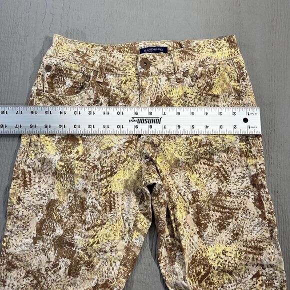 Bandolino Jeans Tatyana Capri Pants Women's 6 Super Stretch Slim Fit Multicolor - Picture 14 of 16